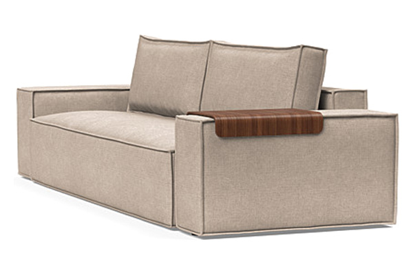 Innovation Living Newilla Sofa Bed with Wide Arms - 257 Adario Taupe