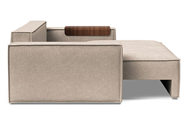 Innovation Living Newilla Sofa Bed with Wide Arms - 257 Adario Taupe