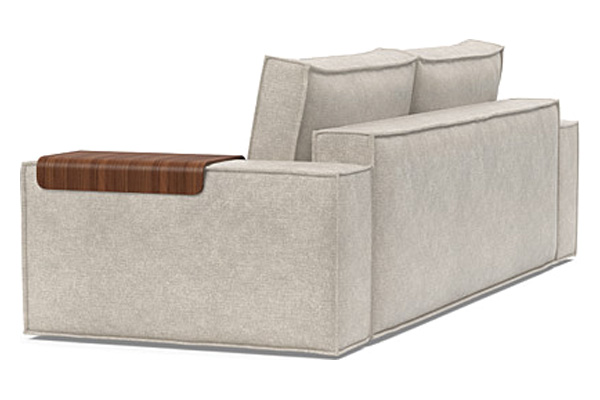 Innovation Living Newilla Sofa Bed with Wide Arms - 280 Avella Sand