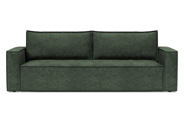 Innovation Living Newilla Sofa Bed with Standard Arms - 281 Avella Pine Green