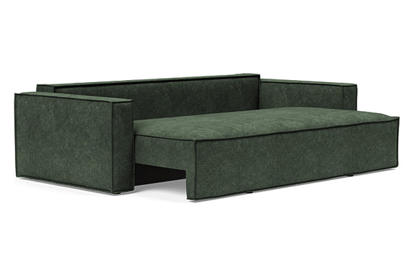 Innovation Living Newilla Sofa Bed with Standard Arms - 281 Avella Pine Green