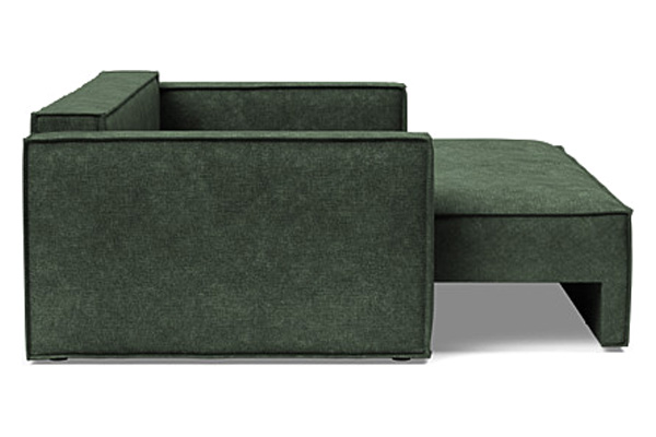 Innovation Living Newilla Sofa Bed with Standard Arms - 281 Avella Pine Green