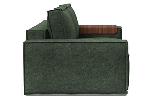 Innovation Living Newilla Sofa Bed with Wide Arms - 281 Avella Pine Green