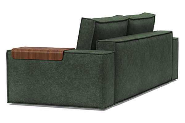 Innovation Living Newilla Sofa Bed with Wide Arms - 281 Avella Pine Green