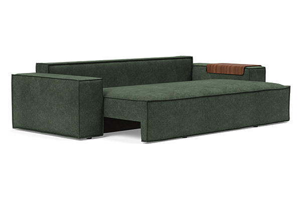 Innovation Living Newilla Sofa Bed with Wide Arms - 281 Avella Pine Green