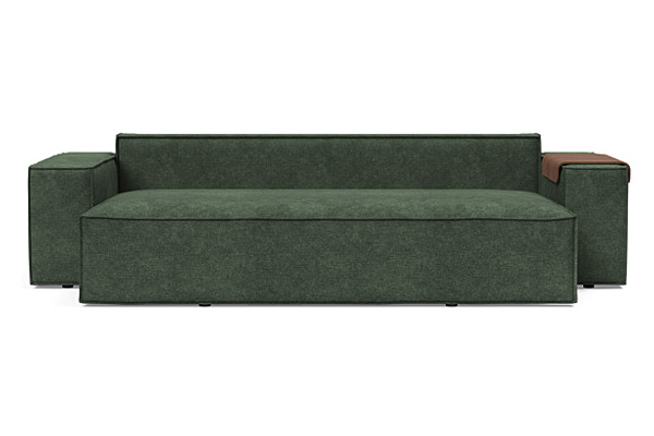 Innovation Living Newilla Sofa Bed with Wide Arms - 281 Avella Pine Green