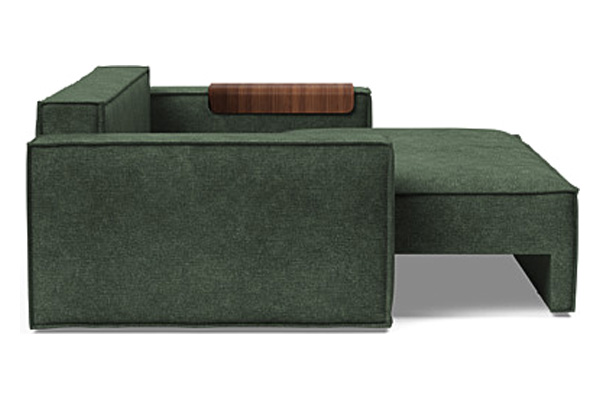 Innovation Living Newilla Sofa Bed with Wide Arms - 281 Avella Pine Green