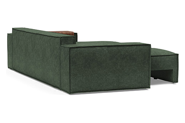 Innovation Living Newilla Sofa Bed with Wide Arms - 281 Avella Pine Green