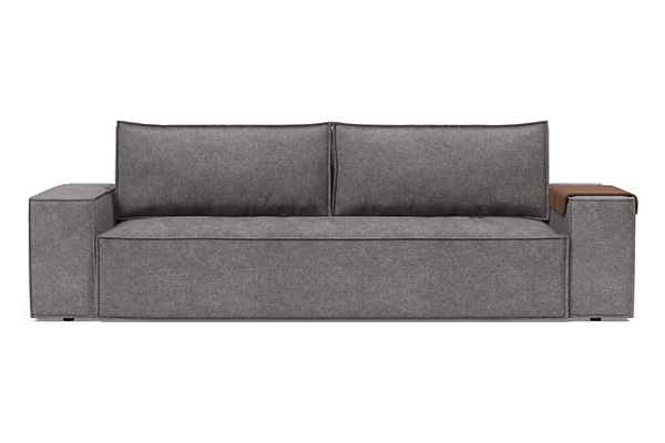 Innovation Living Newilla Sofa Bed with Wide Arms - 282 Avella Warm Grey