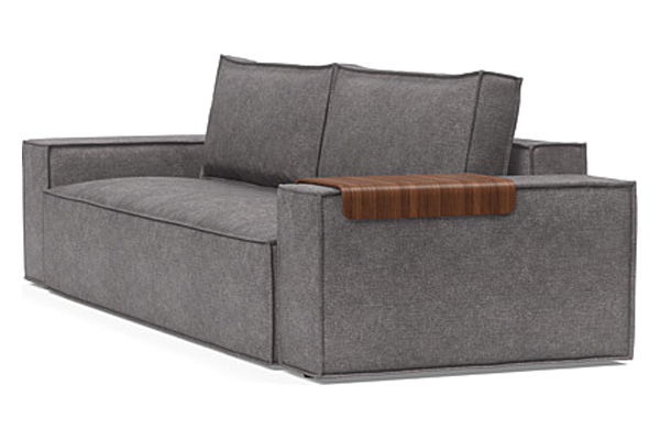 Innovation Living Newilla Sofa Bed with Wide Arms - 282 Avella Warm Grey