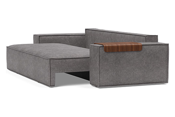 Innovation Living Newilla Sofa Bed with Wide Arms - 282 Avella Warm Grey