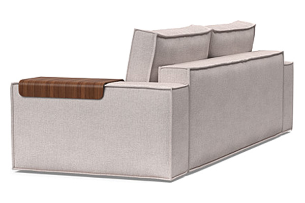 Innovation Living Newilla Sofa Bed with Wide Arms - 300 Weda Sand