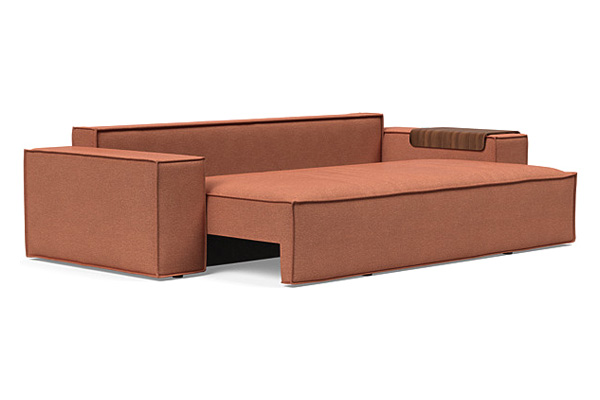 Innovation Living Newilla Sofa Bed with Wide Arms - 301 Weda Rust