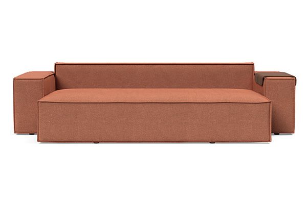 Innovation Living Newilla Sofa Bed with Wide Arms - 301 Weda Rust