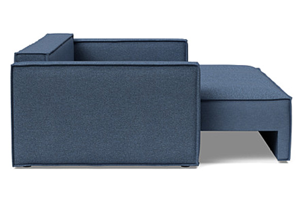 Innovation Living Newilla Sofa Bed with Standard Arms - 302 Weda Blue