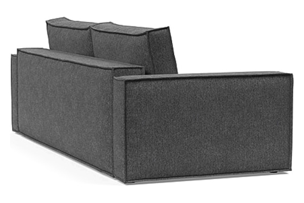 Innovation Living Newilla Sofa Bed with Standard Arms - 350 Taura Deep Grey