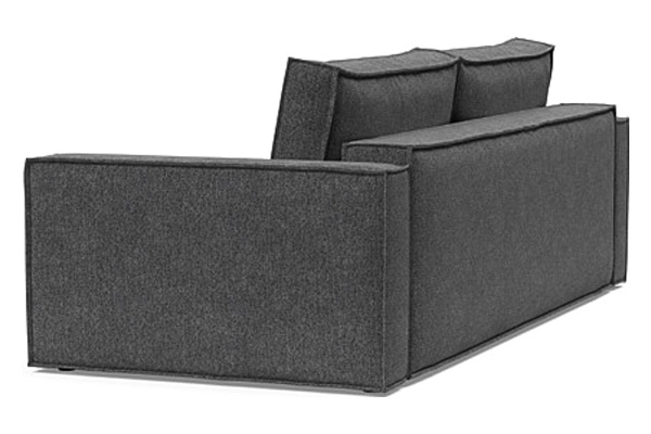 Innovation Living Newilla Sofa Bed with Standard Arms - 350 Taura Deep Grey