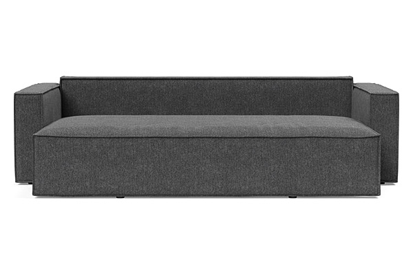 Innovation Living Newilla Sofa Bed with Standard Arms - 350 Taura Deep Grey