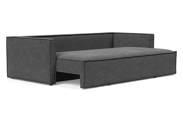 Innovation Living Newilla Sofa Bed with Slim Arms - 350 Taura Deep Grey