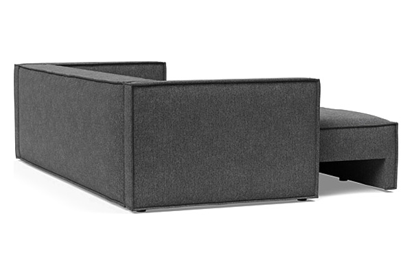 Innovation Living Newilla Sofa Bed with Slim Arms - 350 Taura Deep Grey