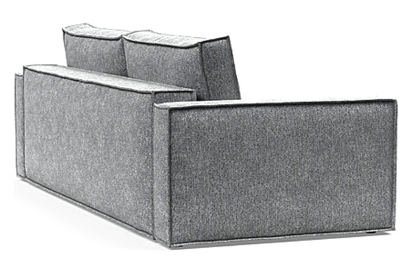 Innovation Living Newilla Sofa Bed with Standard Arms - 351 Taura Slate Grey