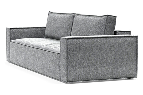 Innovation Living Newilla Sofa Bed with Standard Arms - 351 Taura Slate Grey