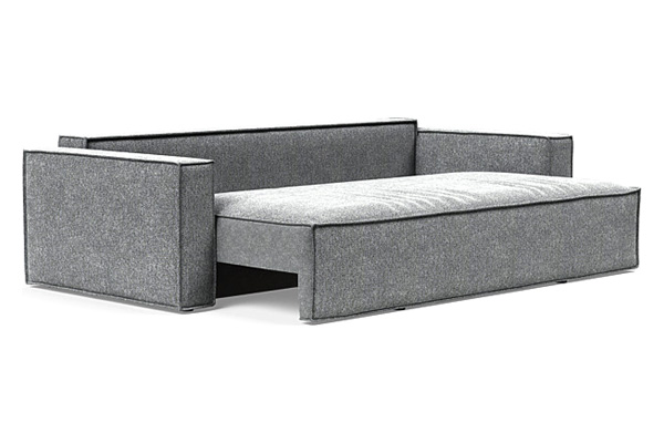 Innovation Living Newilla Sofa Bed with Standard Arms - 351 Taura Slate Grey