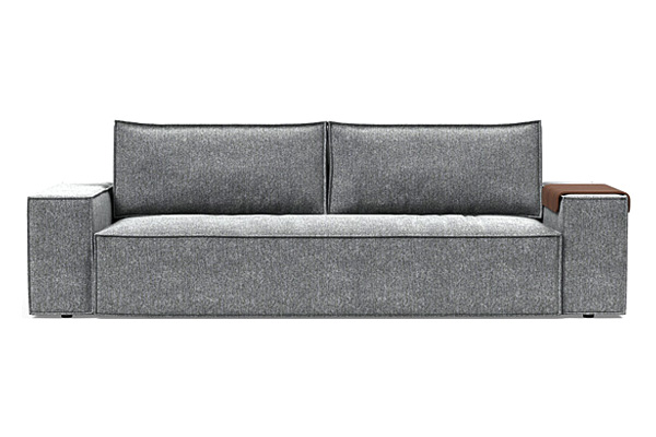 Innovation Living Newilla Sofa Bed with Wide Arms - 351 Taura Slate Grey