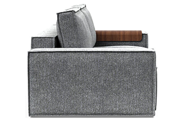 Innovation Living Newilla Sofa Bed with Wide Arms - 351 Taura Slate Grey