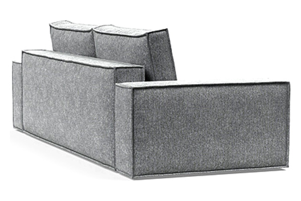 Innovation Living Newilla Sofa Bed with Wide Arms - 351 Taura Slate Grey