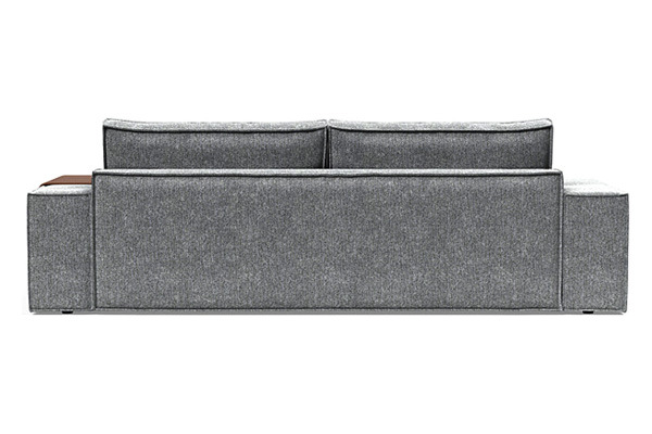 Innovation Living Newilla Sofa Bed with Wide Arms - 351 Taura Slate Grey