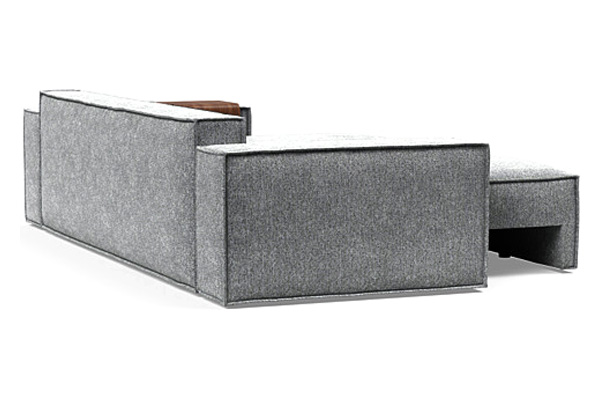 Innovation Living Newilla Sofa Bed with Wide Arms - 351 Taura Slate Grey