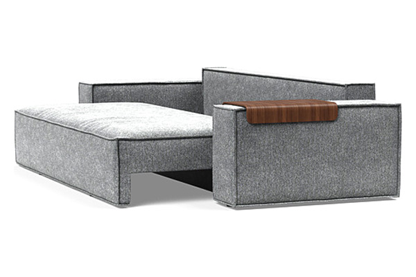 Innovation Living Newilla Sofa Bed with Wide Arms - 351 Taura Slate Grey