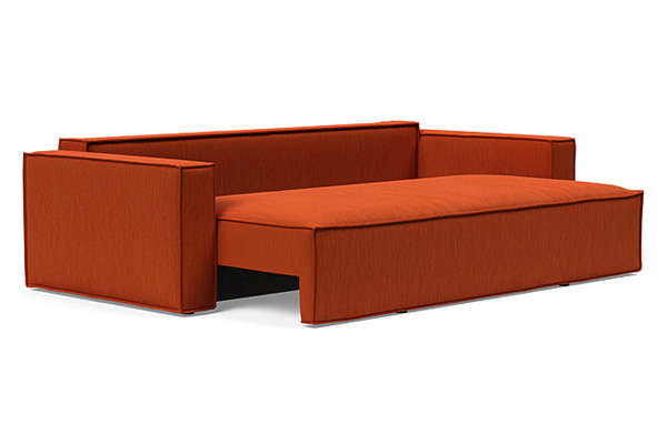 Innovation Living Newilla Sofa Bed with Standard Arms - 506 Elegance Paprika