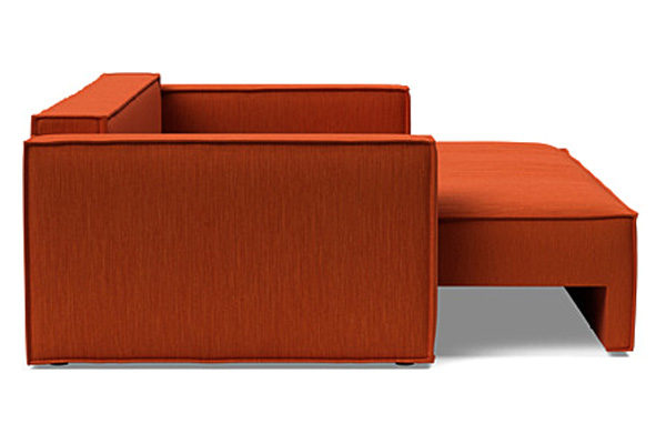 Innovation Living Newilla Sofa Bed with Standard Arms - 506 Elegance Paprika