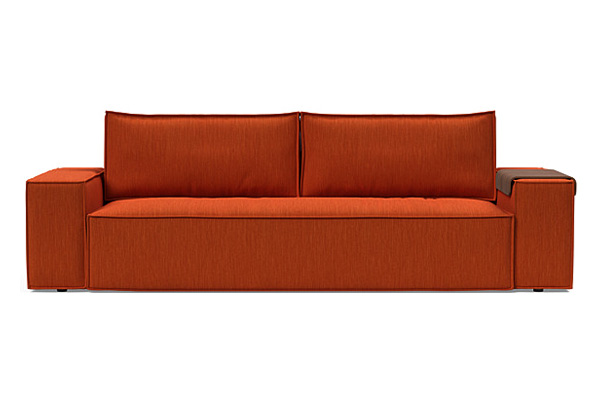 Innovation Living Newilla Sofa Bed with Wide Arms - 506 Elegance Paprika