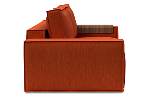 Innovation Living Newilla Sofa Bed with Wide Arms - 506 Elegance Paprika