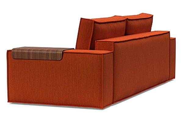 Innovation Living Newilla Sofa Bed with Wide Arms - 506 Elegance Paprika