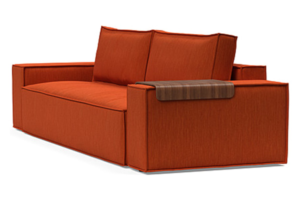 Innovation Living Newilla Sofa Bed with Wide Arms - 506 Elegance Paprika