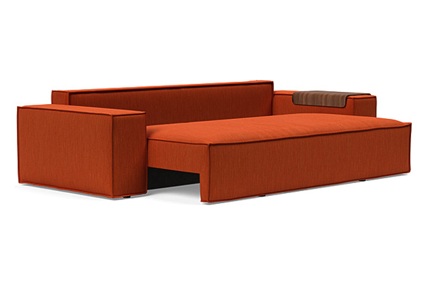 Innovation Living Newilla Sofa Bed with Wide Arms - 506 Elegance Paprika