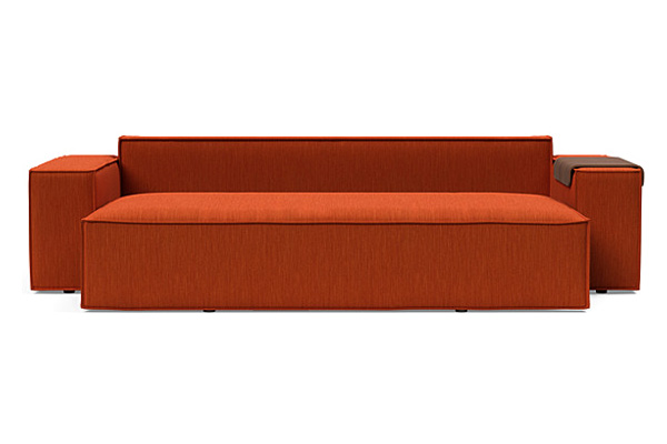 Innovation Living Newilla Sofa Bed with Wide Arms - 506 Elegance Paprika