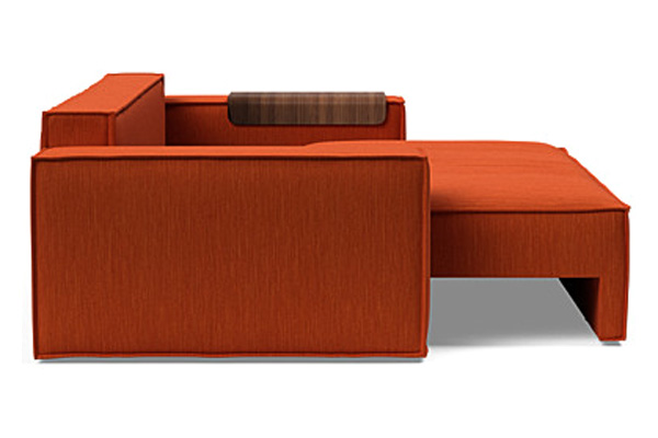 Innovation Living Newilla Sofa Bed with Wide Arms - 506 Elegance Paprika