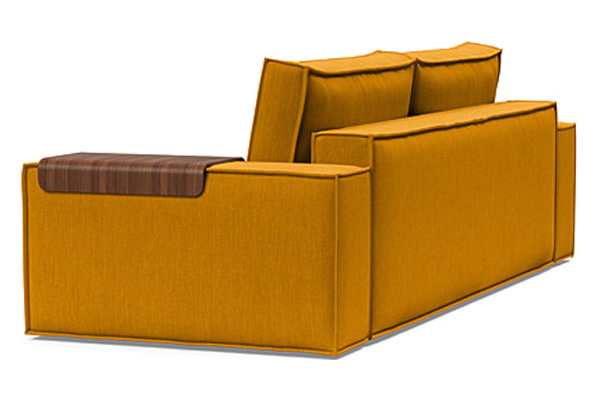 Innovation Living Newilla Sofa Bed with Wide Arms - 507 Elegance Burned Curry