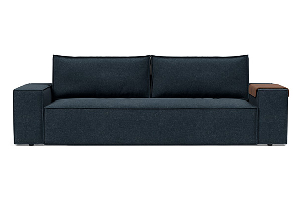 Innovation Living Newilla Sofa Bed with Wide Arms - 515 Nist Blue