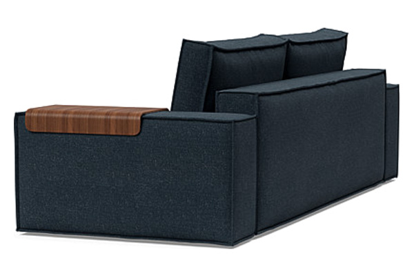 Innovation Living Newilla Sofa Bed with Wide Arms - 515 Nist Blue