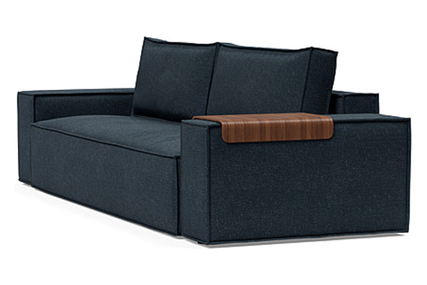 Innovation Living Newilla Sofa Bed with Wide Arms - 515 Nist Blue