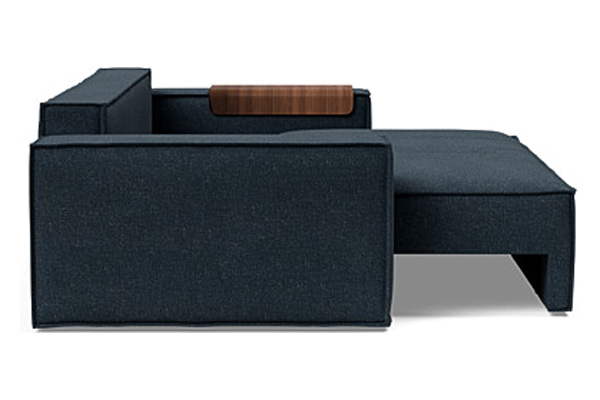 Innovation Living Newilla Sofa Bed with Wide Arms - 515 Nist Blue