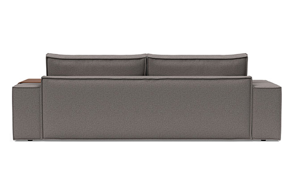 Innovation Living Newilla Sofa Bed with Wide Arms - 521 Mixed Dance Grey