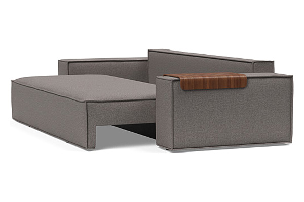 Innovation Living Newilla Sofa Bed with Wide Arms - 521 Mixed Dance Grey