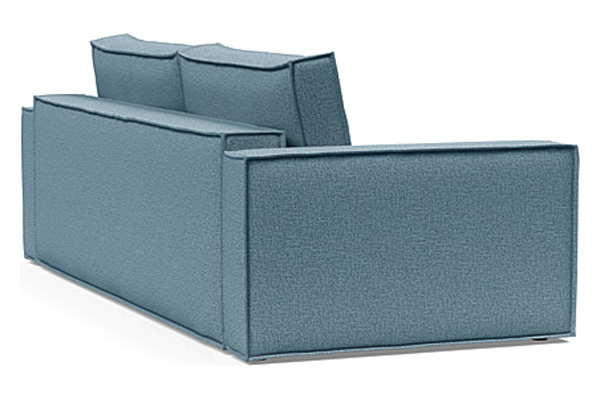 Innovation Living Newilla Sofa Bed with Standard Arms - 525 Mixed Dance Light Blue